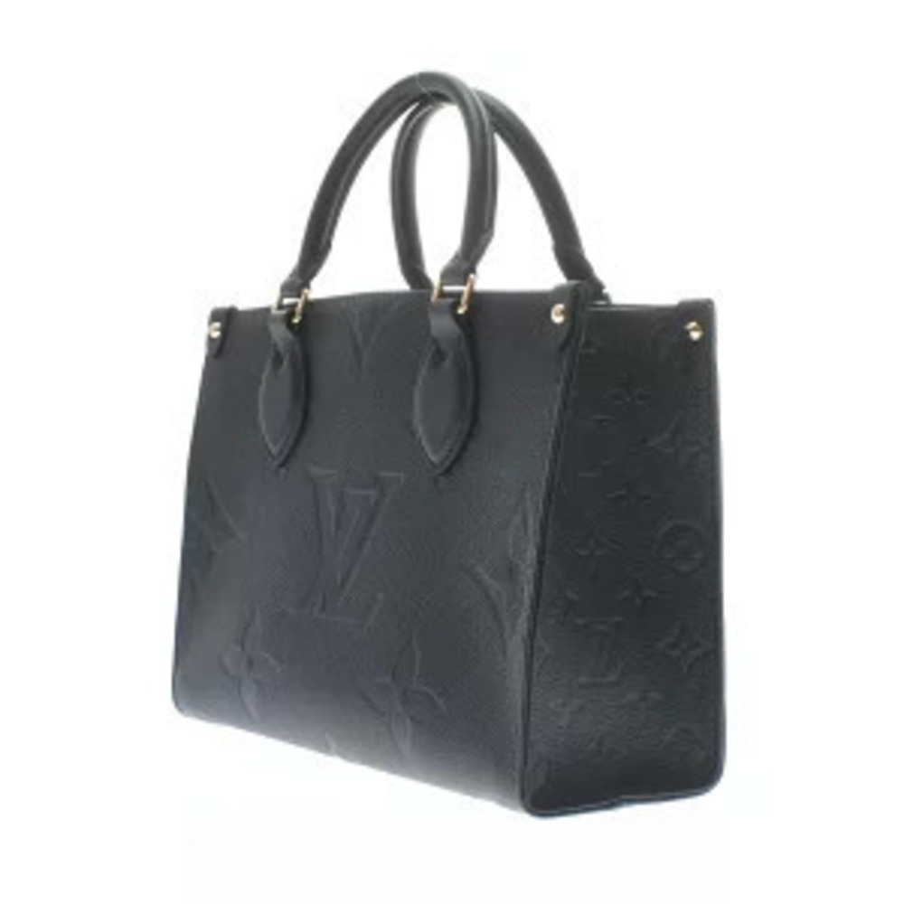Louis Vuitton Black Noir OnTheGo Leather Empreinte Handbag Monogram